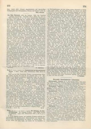 273-274 [Rezension] Kaiser, Paul, Advent bis Pfingsten