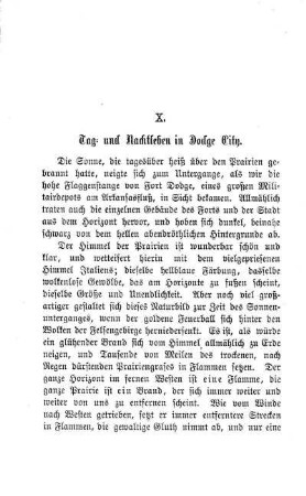 Tag- und Nachtleben in Dodge-City