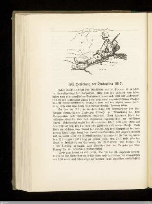 Die Befreiung der Bukowina 1917