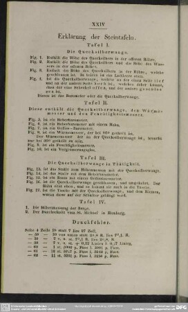 Erklärung der Steintafeln