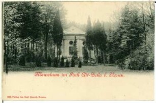Alt-Zella. Mausoleum