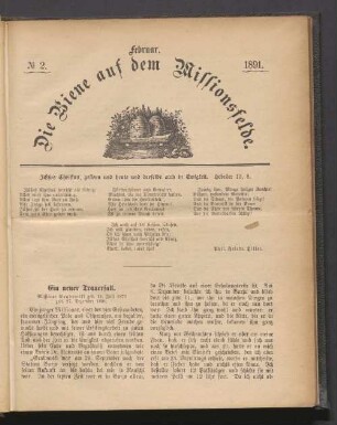 N° 2. Februar. 1891