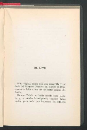 El lote