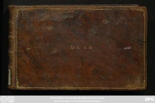Denkmahl der Freundschaft : Stammbuch G.L.A.D.