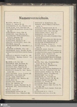 Namenverzeichnis