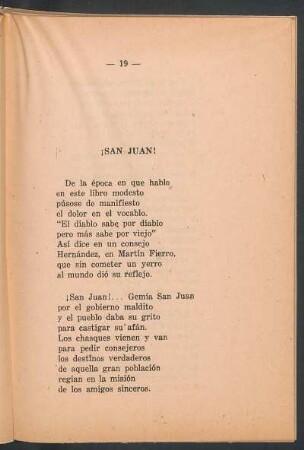 ¡San Juan!