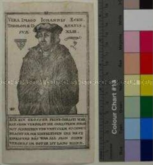 Porträt des katholischen Theologen Johannes Eck