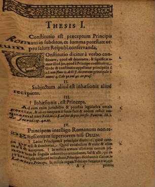 Disputatio Politico-Iuridica De Constitutionibus Principum