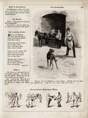 "Die Hauptsache" "Die geliehene Packträger-Mütze"