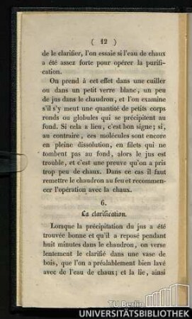 6. La clarification
