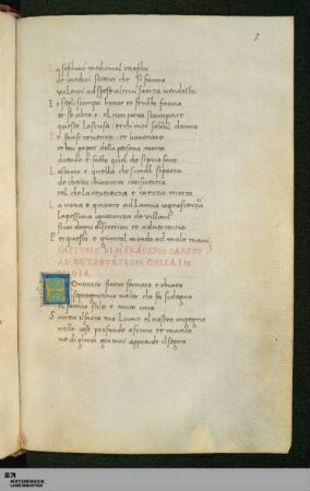 Franciscus Accoltus Aretinus: Gedichte