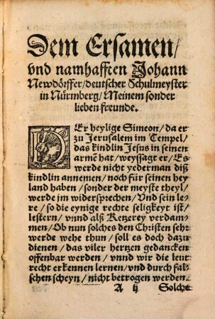Summaria christlicher lehr