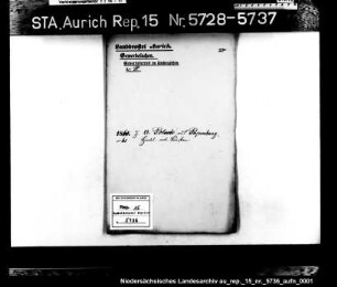 Hausierkonzessionen und -gesuche: Joseph A. Polack aus Papenburg, Bürstenhandel