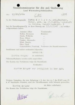 Krüger, Martha