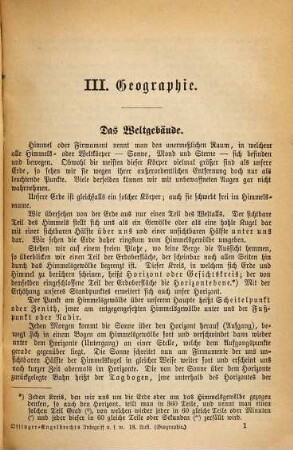 Offingers und Engelbrechts Inbegriff des Notwendigsten und Gemeinnützigsten aus der Natur und dem Menschenleben, 3. Realien : Geographie, Geschichte, Naturkunde