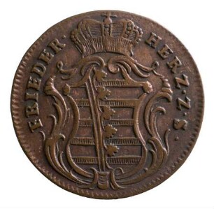 Münze, 1 1/2 Pfennig, 1753