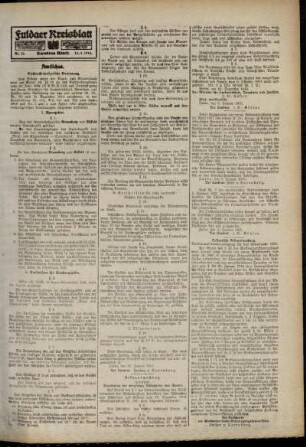 Zweite Ausgabe vom Freitag, den 15. Januar 1915.