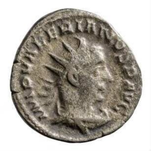 Münze, Antoninian, 257 n. Chr.