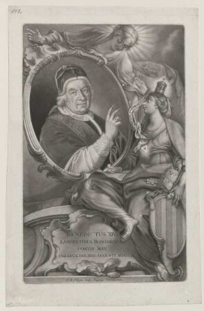 Bildnis des Benedictus XIV.