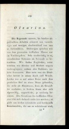 Olearius.