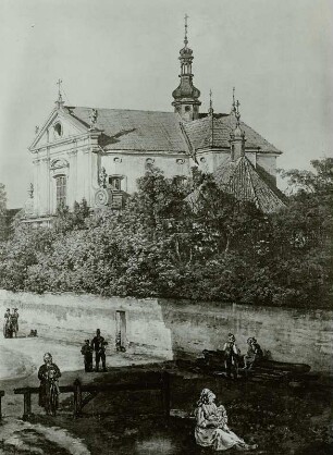 Warschau, Senatorenstraße mit der Reformierten Kirche