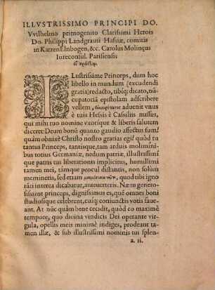 Consilia quatuor seu propositiones errorum in causa ... Philippi Landgravii Hessiae, contra Comites a Nassa et Principes Auriaci