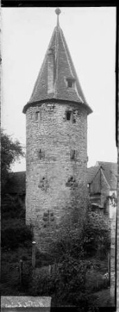 Heidelsheim Katzenturm Außenansicht von Südwesten