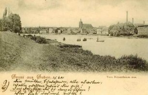 Postkarte, Guben (Gubin)