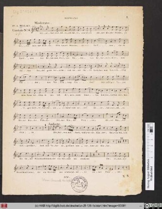 Cantate No. 4. Allerbarmer, höre, ach höre