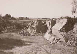 Skassa, Granitsteinbruch und Neumühle am Röderknie
