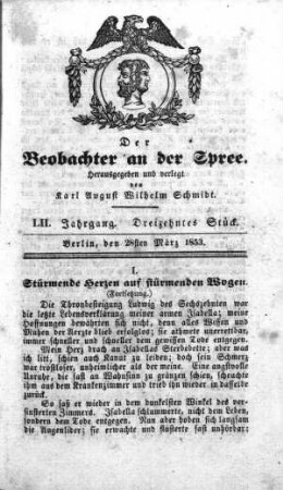 13. Stück, 28. März 1853