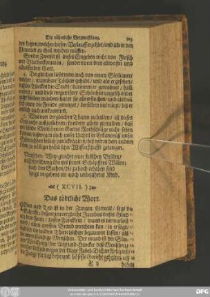 (XCVII.) Das tödtliche Wort.