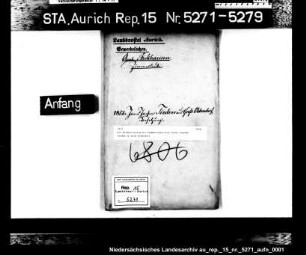 Die Niederlassung des Zimmerergesellen Janns Jannßen Tieden in Groß-Oldendorf