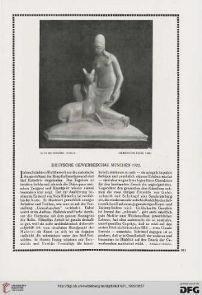 Deutsche Gewerbeschau München 1922