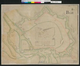 Plan der Fortification von Breslau