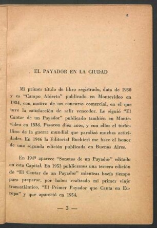 El payador en la ciudad