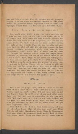 Hühner.
