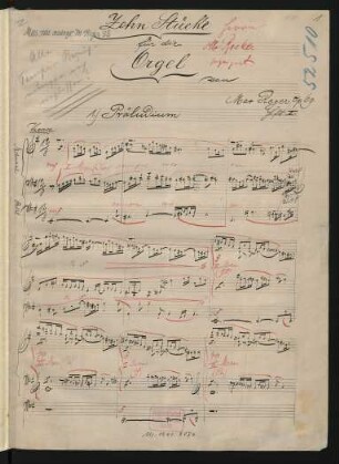 Präludien; org; e-Moll; op.69,1