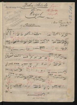 Präludien; org; e-Moll; op.69,1
