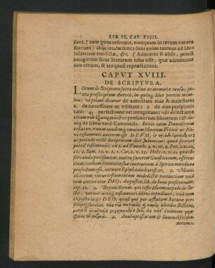 Caput XVIII. De Scriptura.