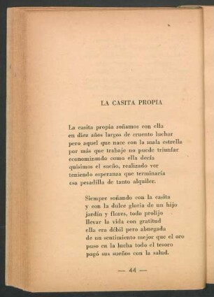 La casita propia