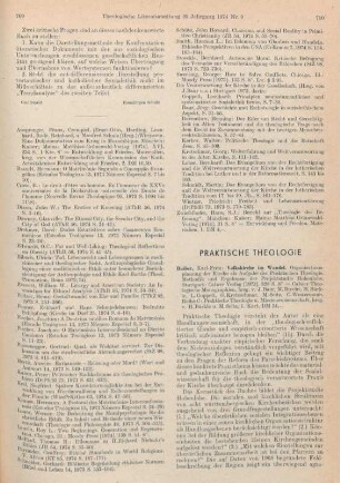 710-712 [Rezension] Daiber, Karl-Fritz, Volkskirche im Wandel
