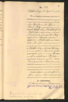 Standesamtsbuch der Stadt Aschaffenburg: Geburten 365/1900 - 184/1901