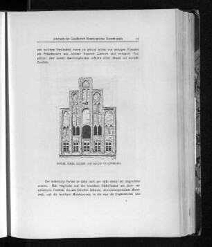 Giebel eines Hauses "am Sande" in Lüneburg