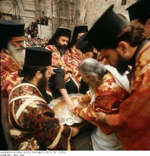 Israel: Fußwaschung
