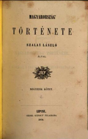 Magyarország' története, 4