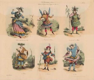 Costumes d'Opéra sous le régne de Louis XV