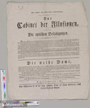 Das Cabinet der Illusionen