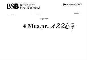 Kleine Lust- und Trauerspiele : 12 Clavierstücke ; op. 16, 3. [Nr. 9-12]. - Pl.Nr. 1252. - 13 S.