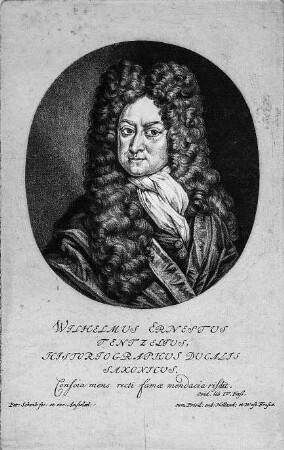 Bildnis Wilhelm Ernst Tentzel